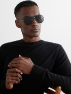 Dior Eyewear - DiorBlackSuit A3U Aviator-Style Metal Sunglasses