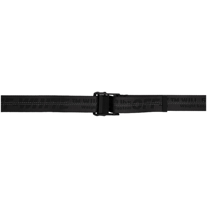 Off-White Black Classic Industrial Belt Off-White