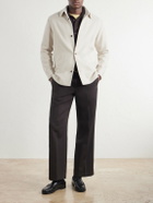 Mr P. - Herringbone Cashmere Overshirt - Neutrals