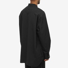 Comme des Garçons Homme Men's Hem Logo Pocket Shirt in Black