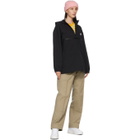 Acne Studios Black Hooded Anorak Jacket