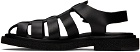 Officine Creative Black Tonal 018 Sandals