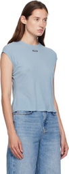 Ksubi Blue Staple Short Sleeve T-shirt