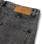 AMI - Slim-Fit Faded-Denim Jeans - Men - Black
