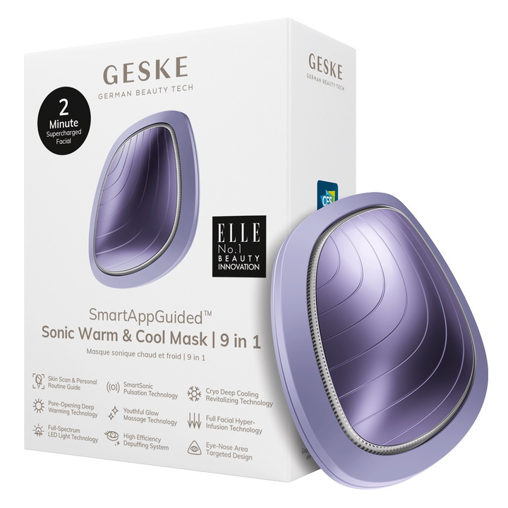 Photo: GESKE Sonic Warm & Cool Mask | 9 in 1 Tools & Brushes 4099702000063