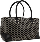 Vivienne Westwood Black & White Sid Weekender Bag