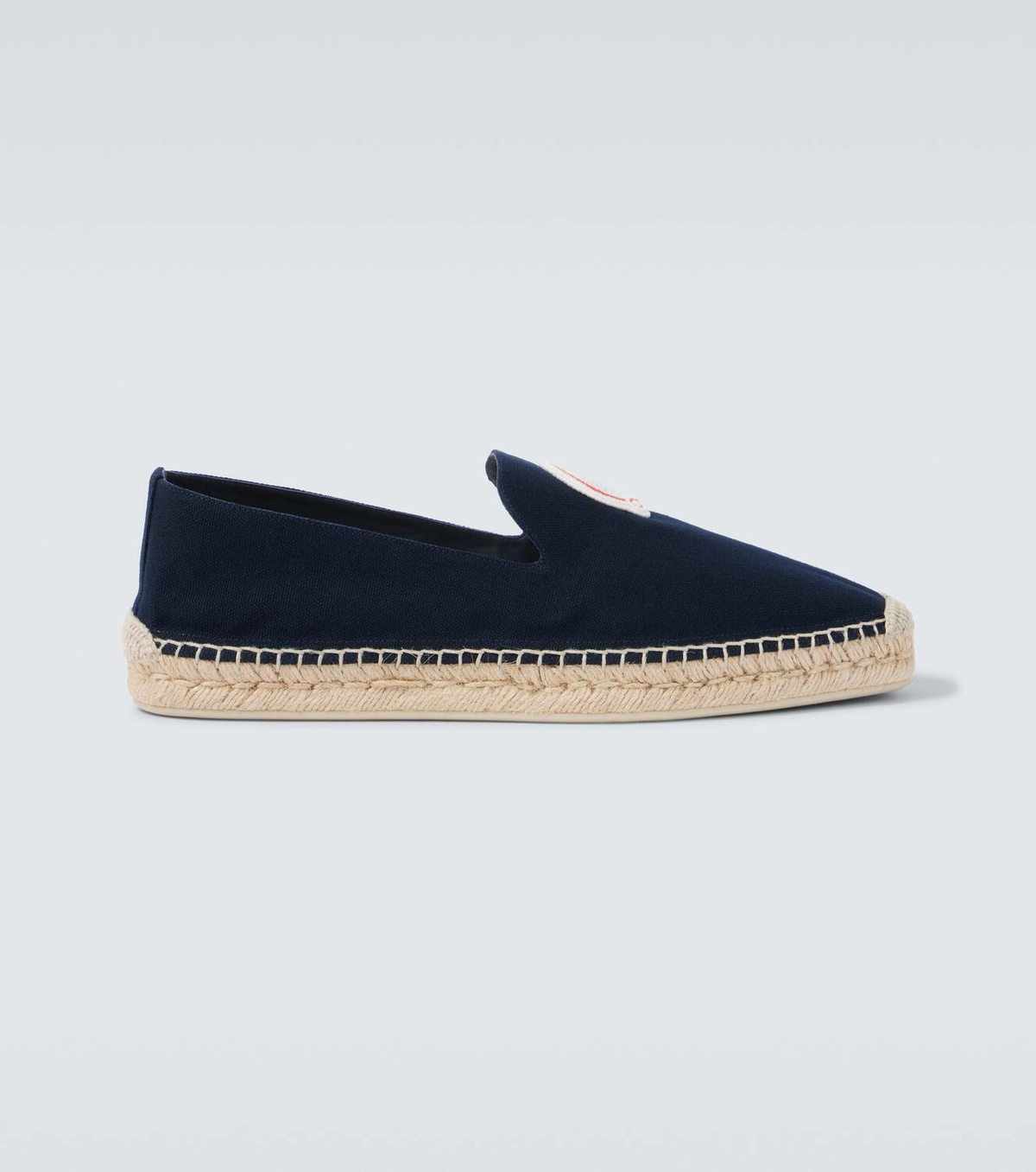 Christian Louboutin Nanou Mooncrest canvas espadrilles