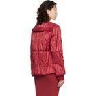 Rick Owens Moncler + Rick Owens Red Geocamo Flight Down Jacket