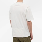 Taion Men's Storage Pocket T-Shirt in White
