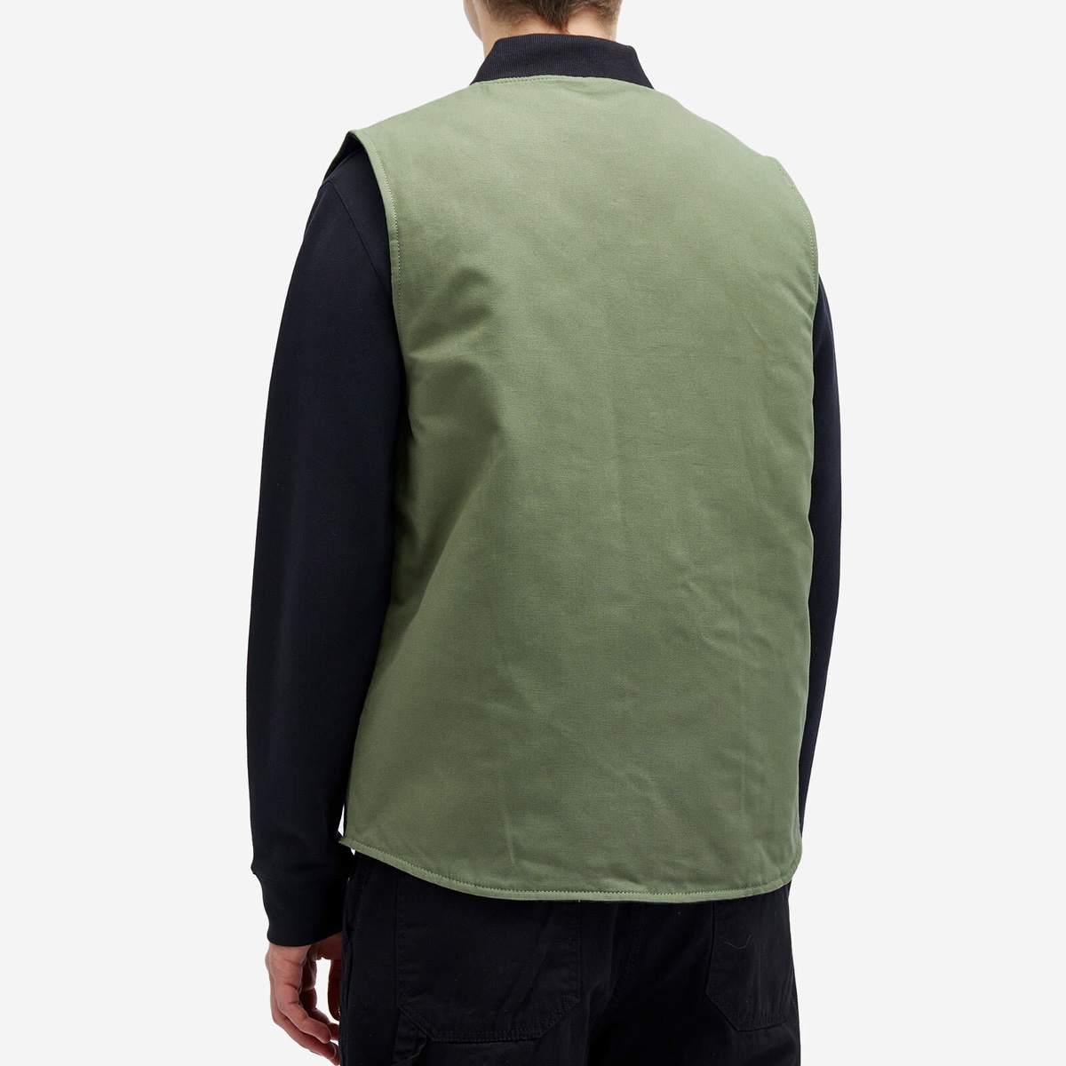 【未使用】BRIEFING MENS PADDED VEST ベスト Service Works Men's Padded Work Vest in Olive Service Works