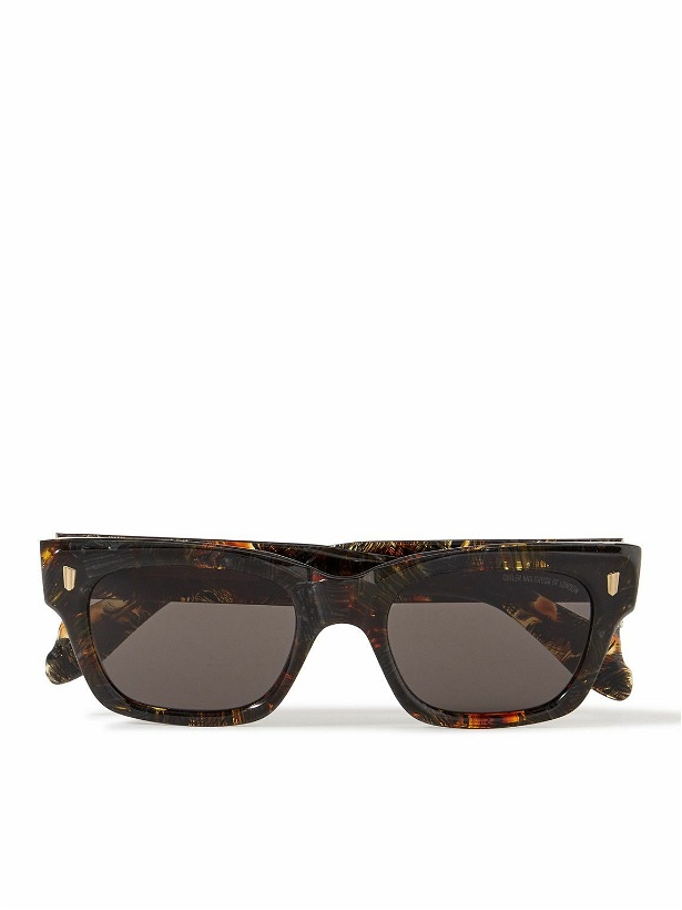 Photo: Cutler and Gross - 1391 Square-Frame Tortoiseshell Acetate Sunglasses