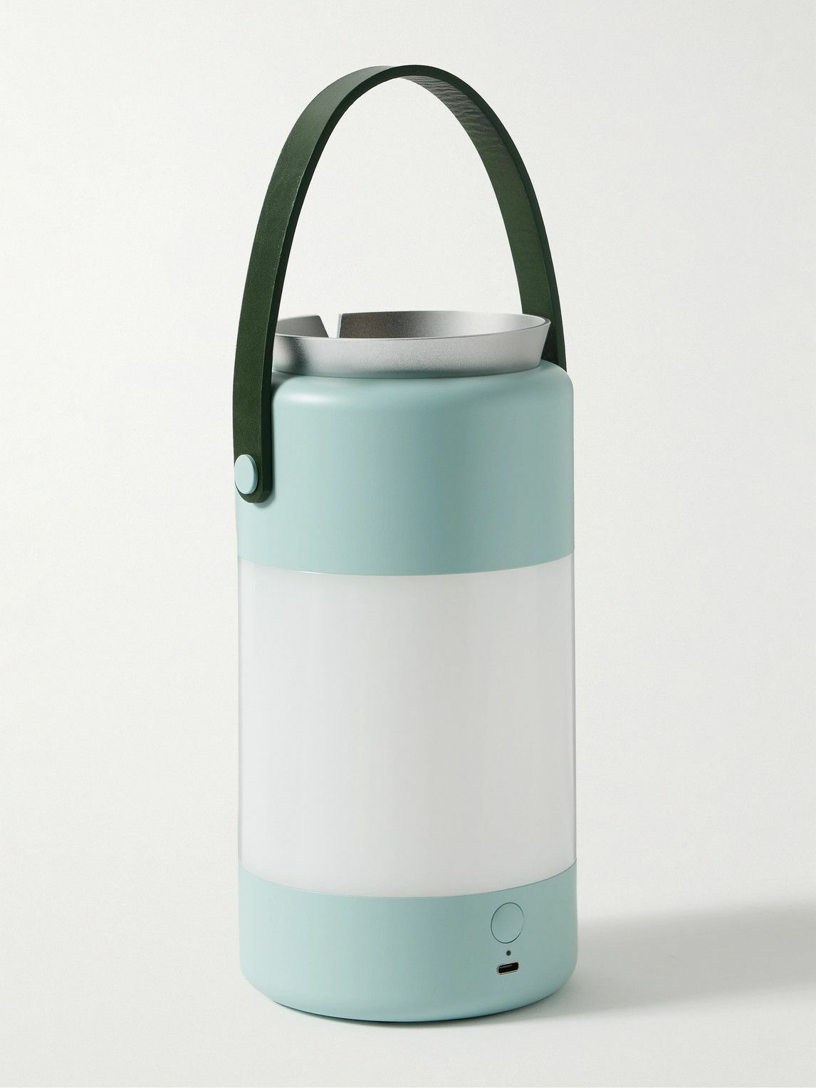 Houseplant - Stack Leather-Trimmed Aluminium Lantern