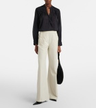 Nili Lotan Reed cotton wide-leg pants