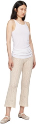 BITE Off-White Whisper Lounge Pants