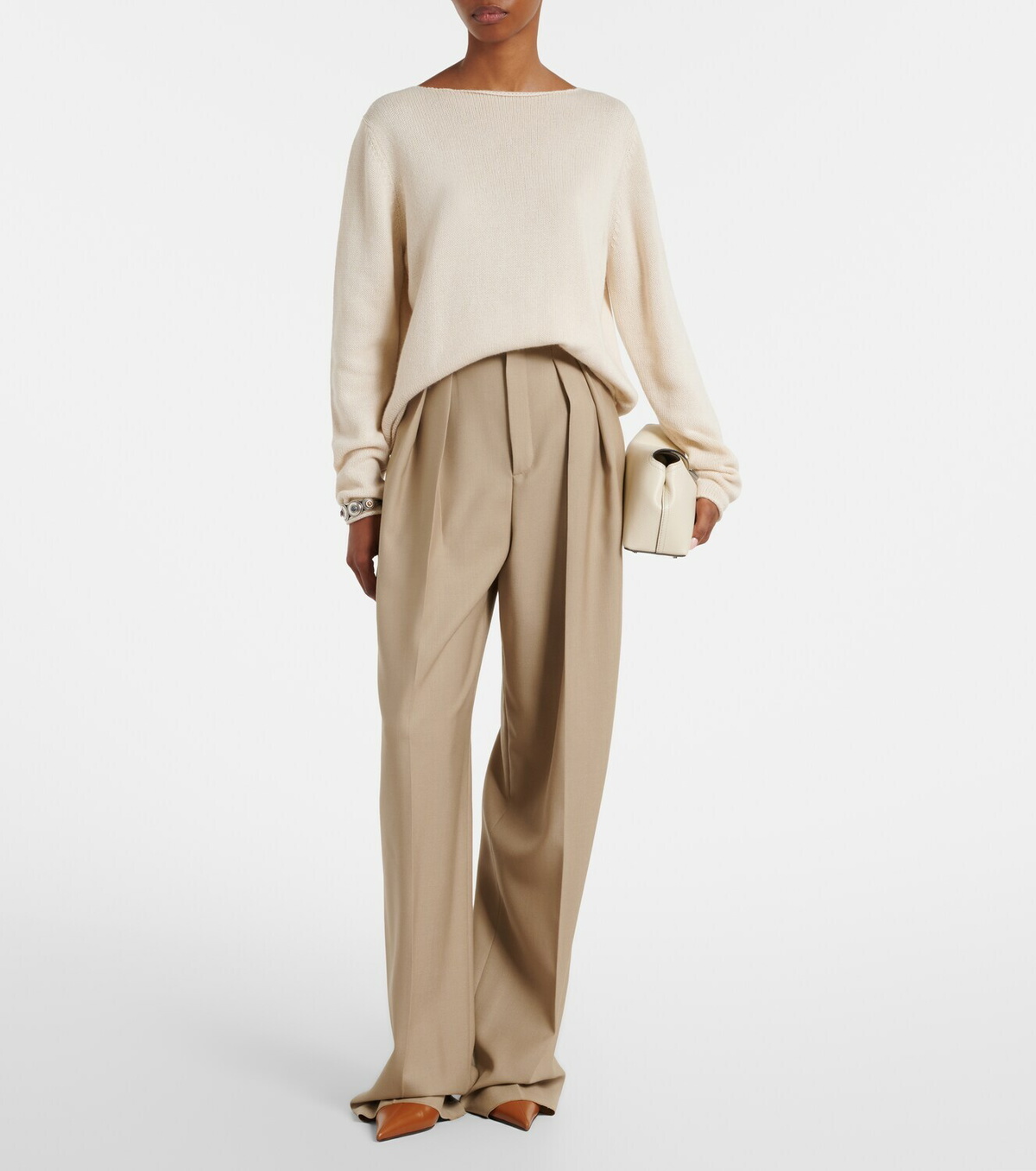 Jardin des Orangers Wool and cashmere sweater