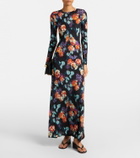 Ulla Johnson Amari printed jersey maxi dress