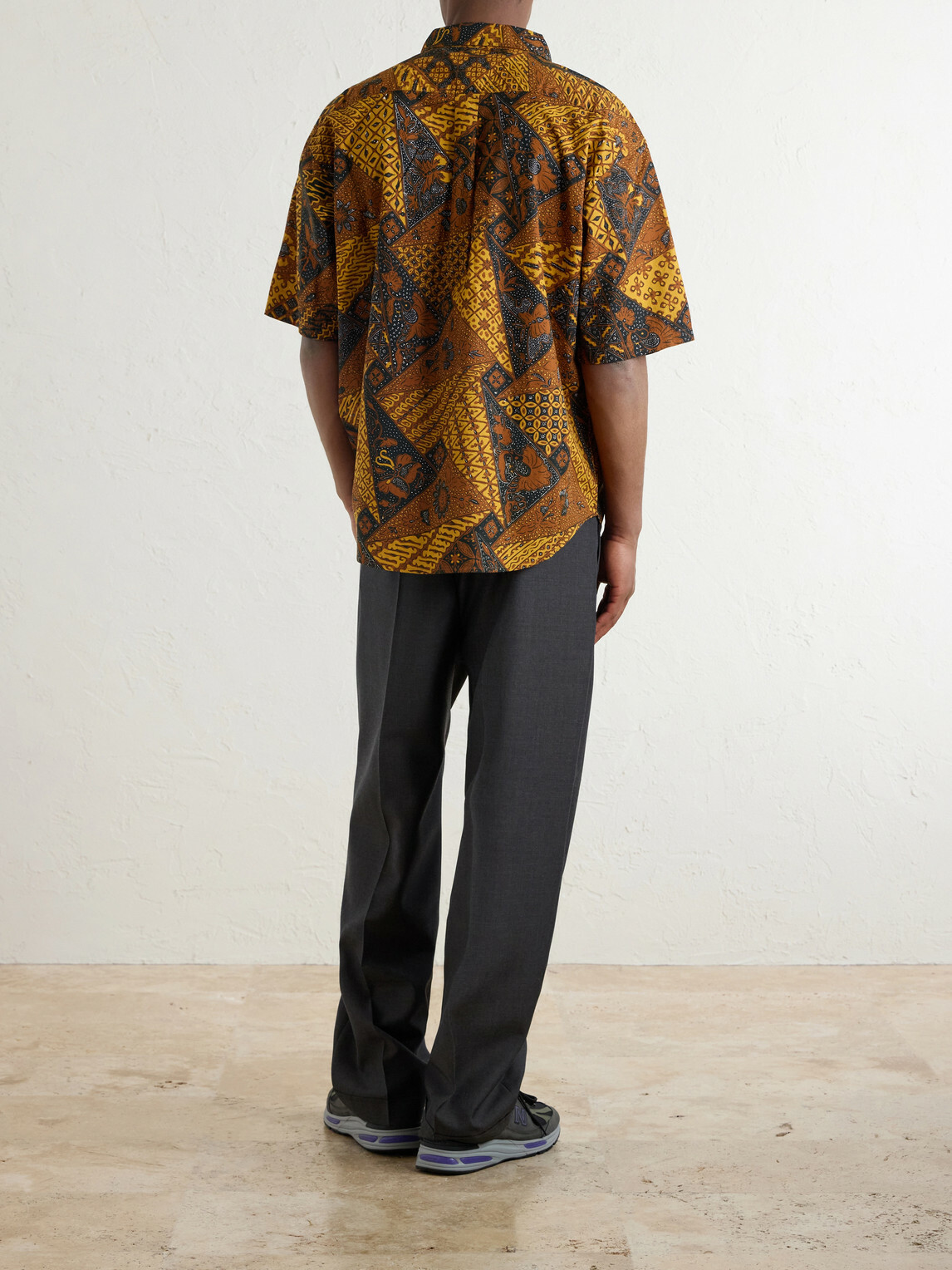 Aimé Leon Dore - Printed Cotton Shirt - Orange