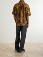 Aimé Leon Dore - Printed Cotton Shirt - Orange