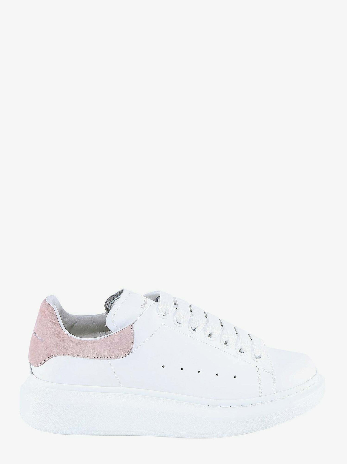 alexander mcqueen all white sneakers womens