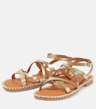 Zimmermann Criss-Cross leather sandals