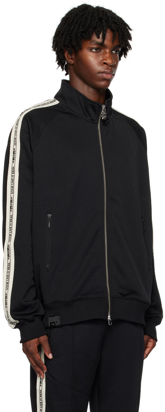 Izzue Black Studs Tape Jacket