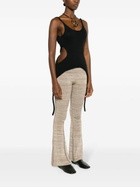 AISLING CAMPS Black Kora Cut-Out Top