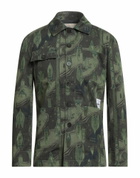 Maison Kitsuné Mens Shirt Dark in Green