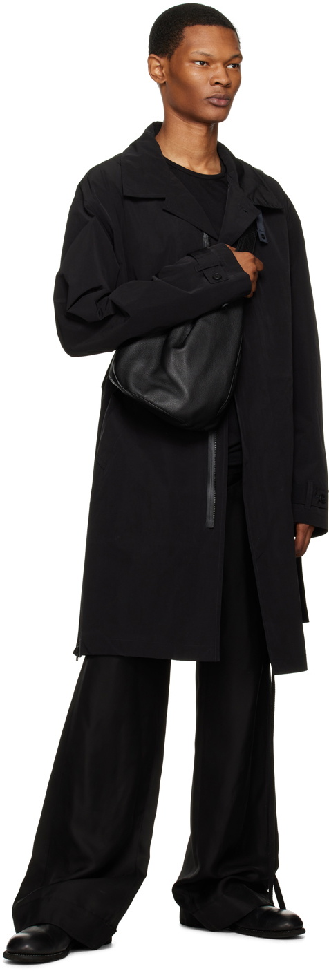 YOHJI YAMAMOTO Black discord Y Body Bag Yohji Yamamoto