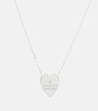 Gucci - Sterling silver heart necklace