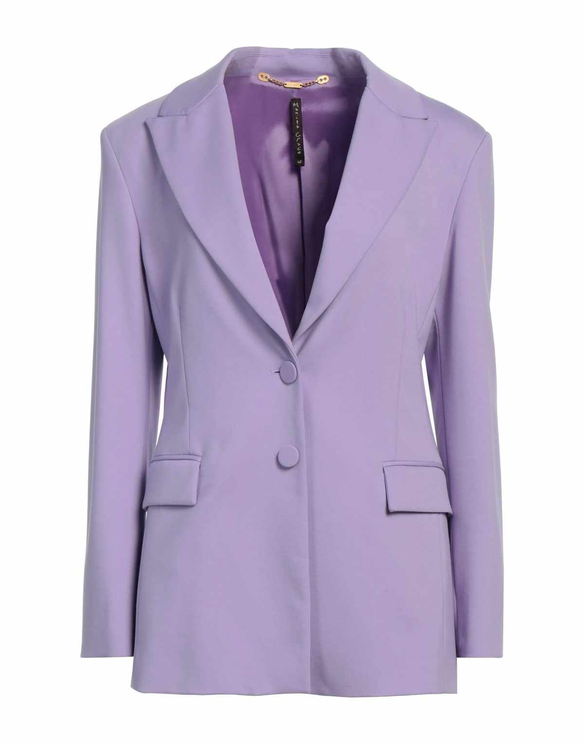 Manila Grace Womens Blazer Lilac