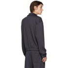 Lemaire Grey Fleece Zipped Sweatshirt