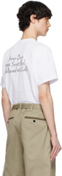 sacai White James Dean T-shirt