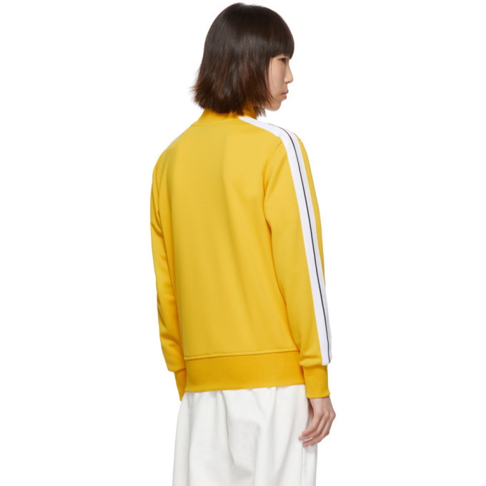 Palm Angels Yellow Classic Track Jacket Palm Angels