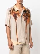 BLUE SKY INN - Palm Print Short Sleeve Shirt