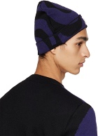 Soulland Black & Navy Armor Lux Edition Beanie