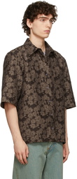 Collina Strada SSENSE Exclusive Brown Market Shirt