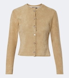 Stouls Astrid suede cardigan