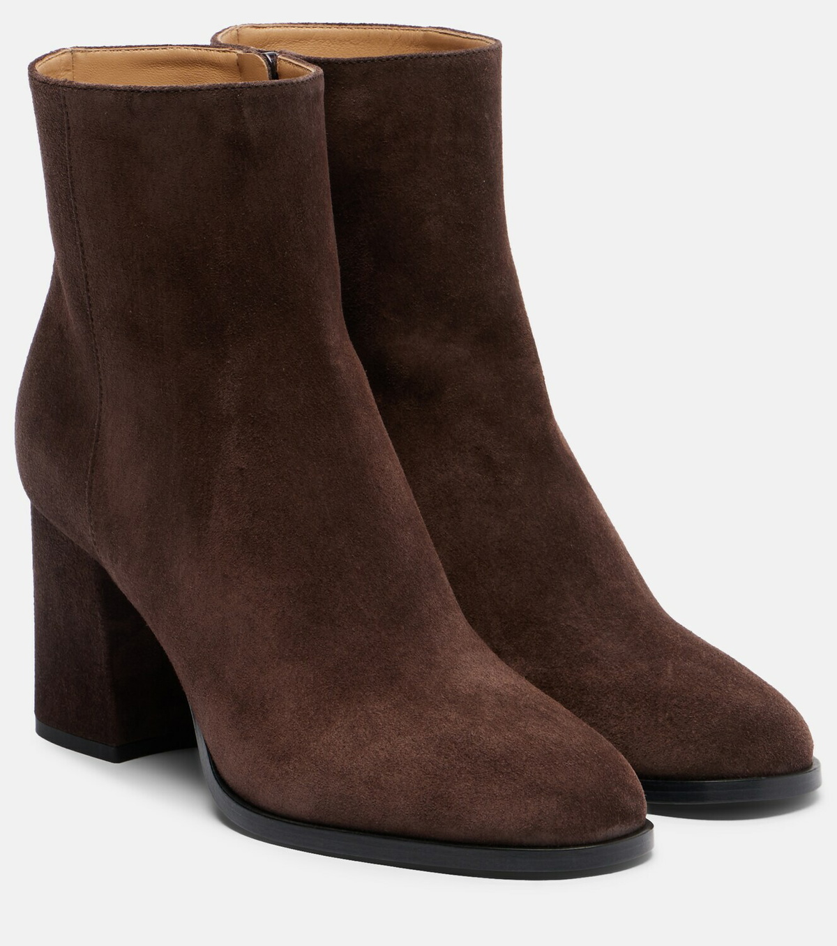Valentino Garavani Fawcette VLogo suede ankle bots