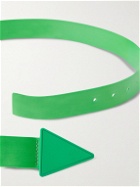 Bottega Veneta - 3cm Rubber Belt - Green