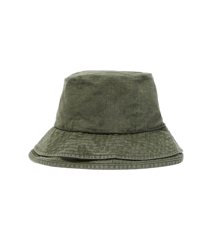 Photo: Sacai - Denim bucket hat