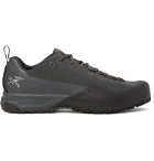 Arc'teryx - Konseal AR Rubber-Trimmed Nubuck Hiking Sneakers - Gray
