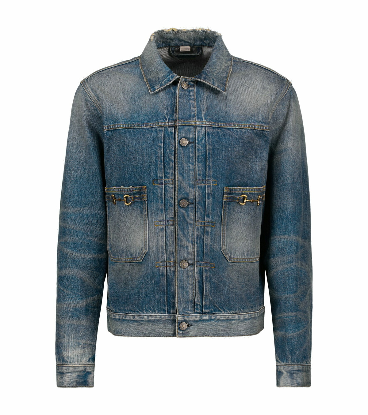 Gucci Musixmatch Edition Pineapple Denim Jacket