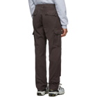 Reese Cooper Brown Cotton Twill Cargo Pants