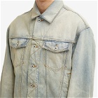 Kenzo Men's Denim Jacket in Stone Blue Denim