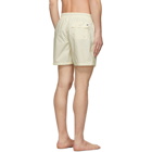 Solid and Striped Off-White Classic Swim Shorts