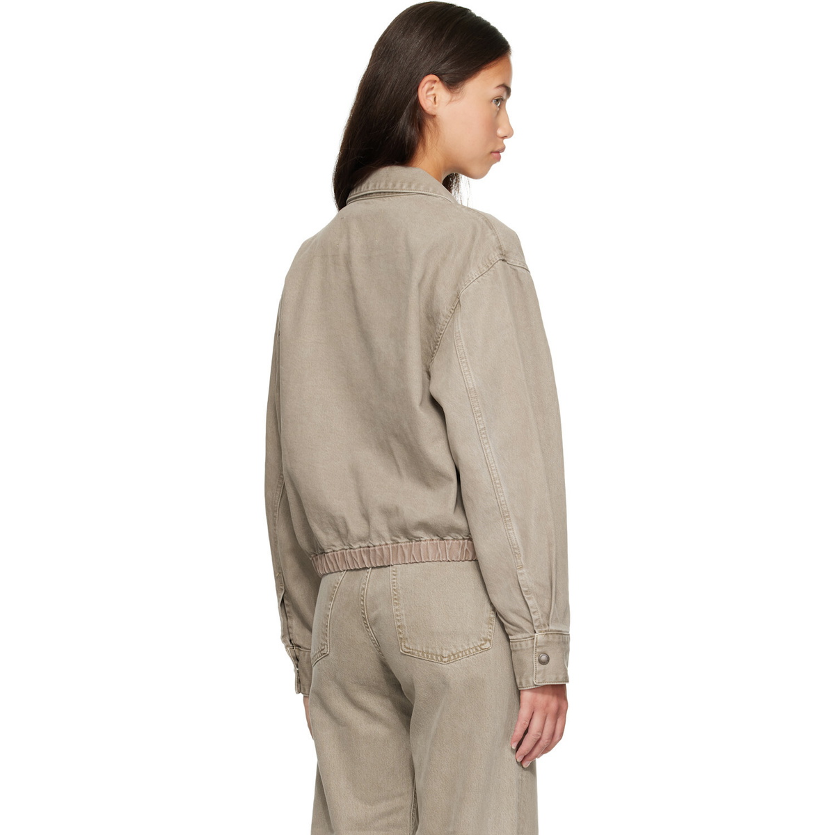 AGOLDE Beige Nile Jacket