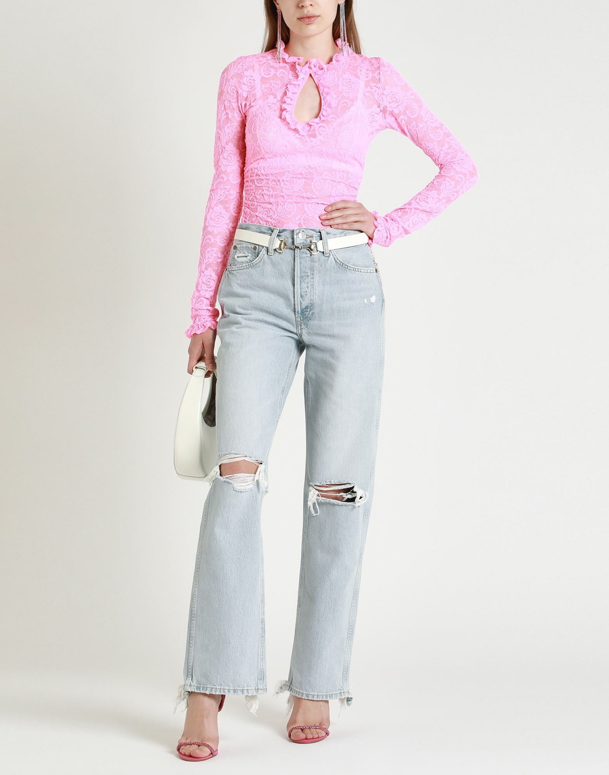 Re/done Womens Jeans in Blue