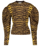 Ulla Johnson Livia jacquard wool sweater