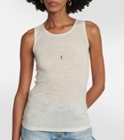 Saint Laurent Knitted wool tank top