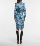 Diane von Furstenberg Prita silk crêpe de chine shirt dress